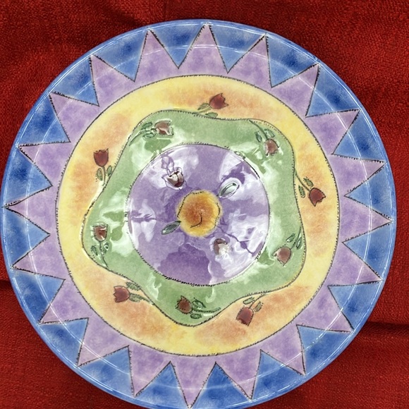 Sango Sweet Shoppe Footed 12” Cake Plate - Picture 2 of 3